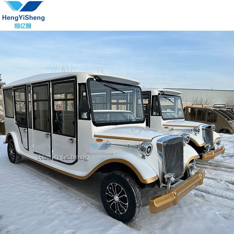 Classic Luxury Car for Resort Hotel Sightseeing Tourism Wedding Golf Cart Vintage-Inspired Golf Cart