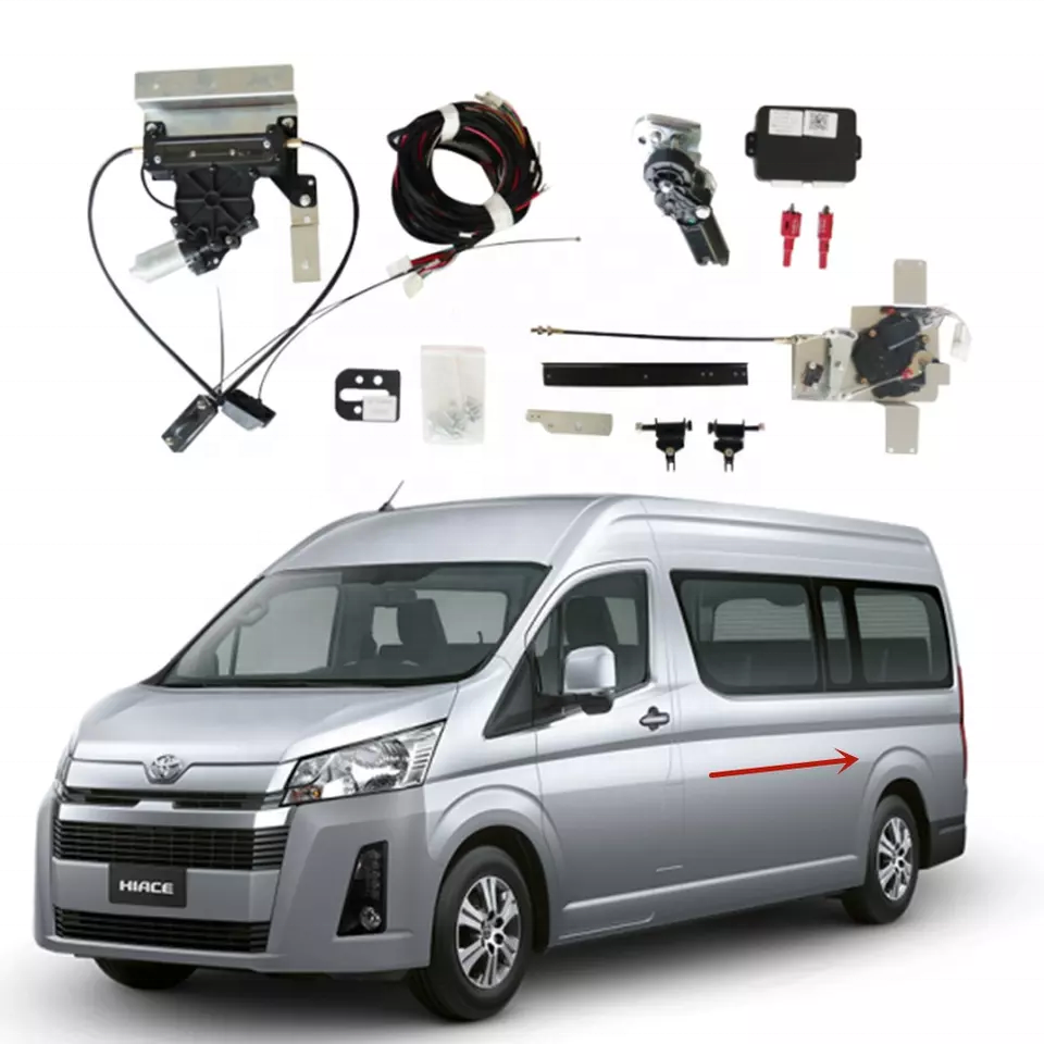 LHD Electric Sliding Door Kit for Hiace Granace Premium Super Grandia 2019 Car Automatic Slide Door Kit Accessories