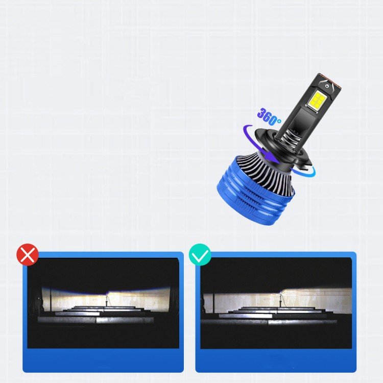 High Power 200W Truck Led Headlight Bulb Canbus Error 6000K CSP 5585 Chip Car Truck SUV Driving Light Work Light Head Light
