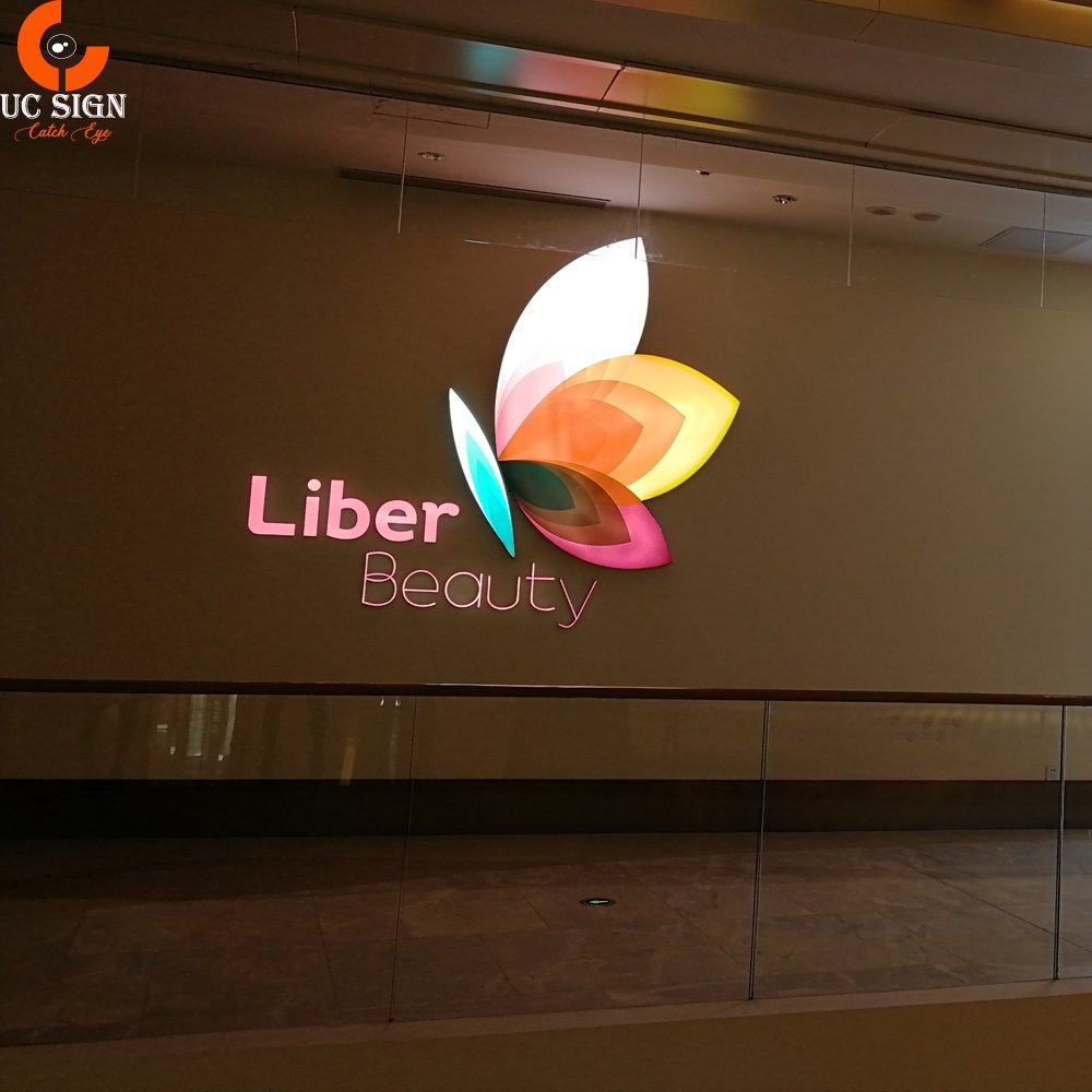 Custom Store Front Acrylic Letter Sign Electronic Led Advertising Light Signs Illuminated 3d Led Signs