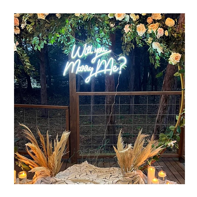 Weeding Festival Decoration Neon Led Sign Beautiful Light Box Custom Letter Colorful Color