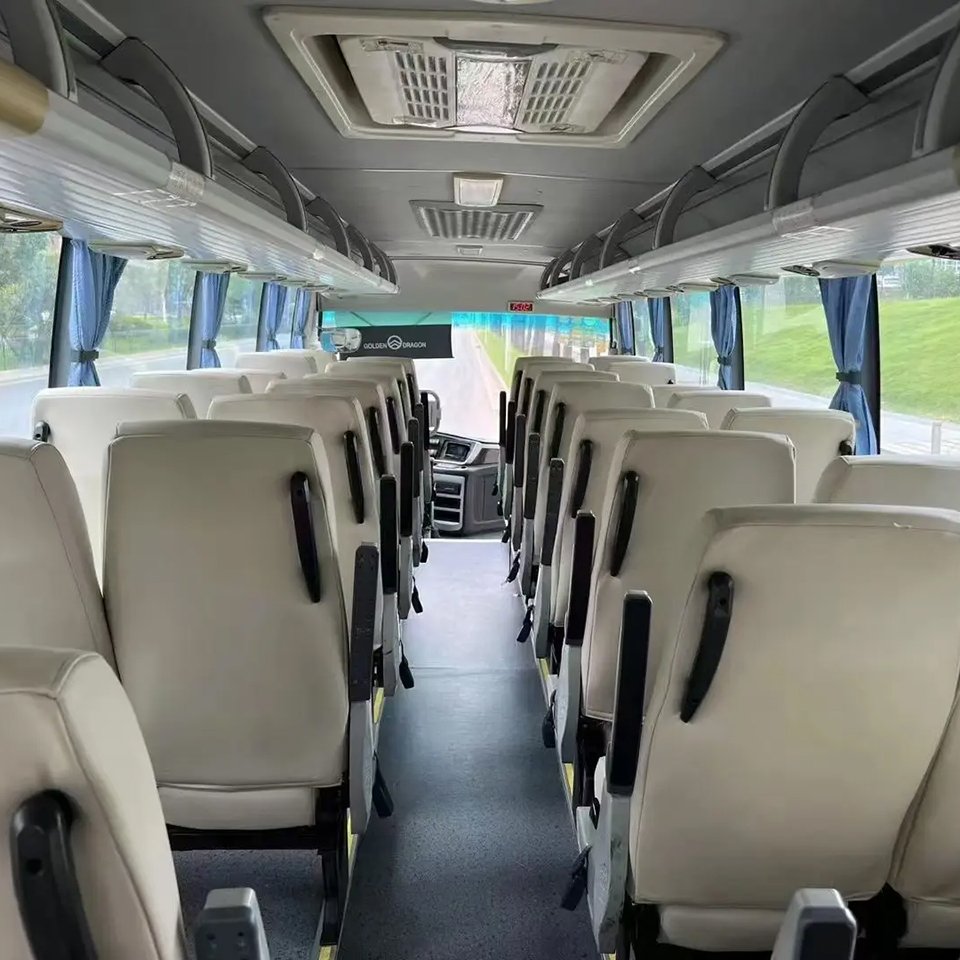 Golden Dragon 8.5m diesel Engine 37seats Euro 4 LHD Used Bus coach Bus