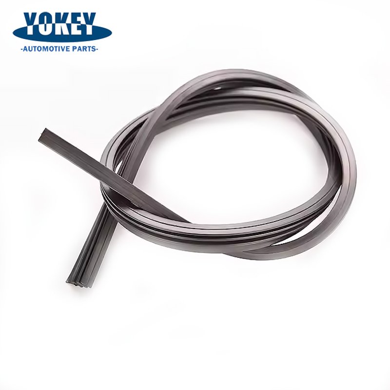 26 - Inch Black Universal 6mm Silicone Frameless Auto Mobil Bus Front Glass Wiper Blade Refill