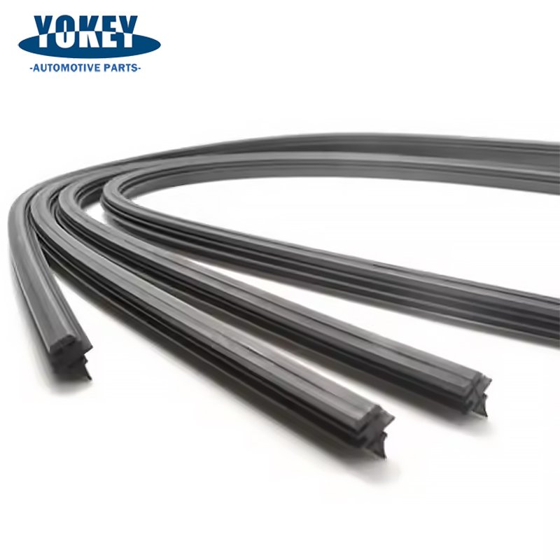 26 - Inch Black Universal 6mm Silicone Frameless Auto Mobil Bus Front Glass Wiper Blade Refill
