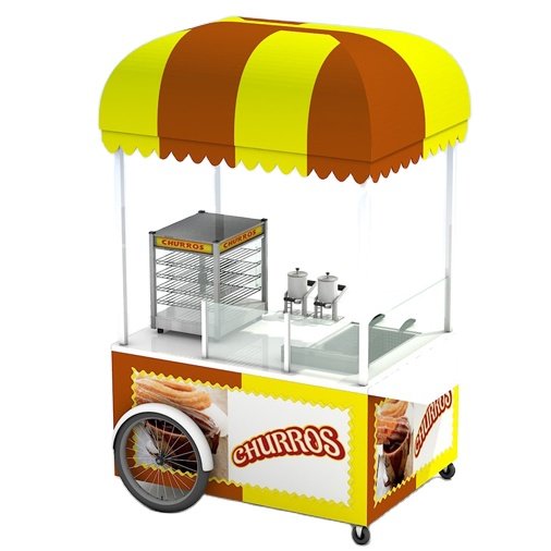Food Cart on Wheels Coffee Bar Food Truck Barbecue Motorcycle Electric Tricycle Food Cart Cook Trailer