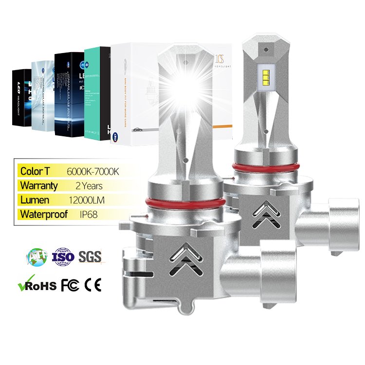 10S H1 H7 H8 H9 H11 H16 9005 9006 9012 Built in Fan Cooling Auto Lighting Systems Latest Asruex Led Headlights for Car