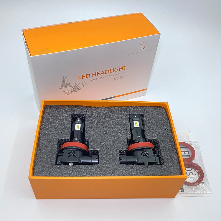 10S H1 H7 H8 H9 H11 H16 9005 9006 9012 Built in Fan Cooling Auto Lighting Systems Latest Asruex Led Headlights for Car