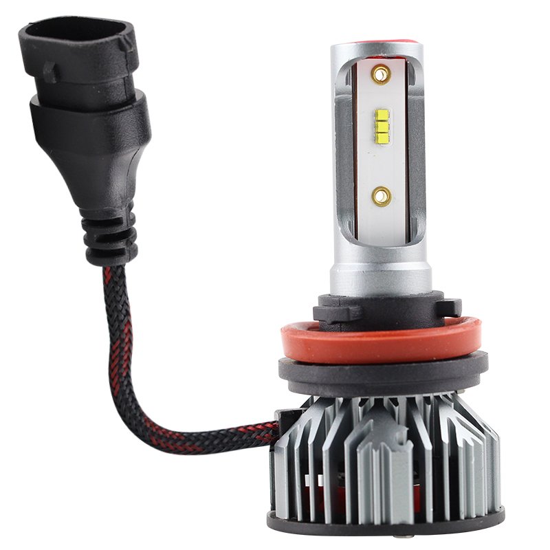 Z6 All in One Car LED Headlight Super Bright 5800LM 50W 360 Degrees Adjustable IP68 Intelligent Driver 6500K H1 H4 H11 9005
