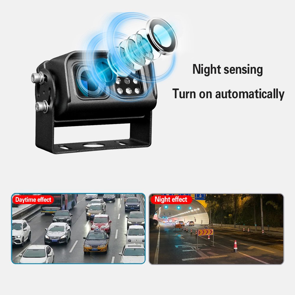 Manufacturer 2MP 4MP 5MP Waterproof Truck Side View IPC Rear View Mirror HD Vehicle Reverse IP Camera