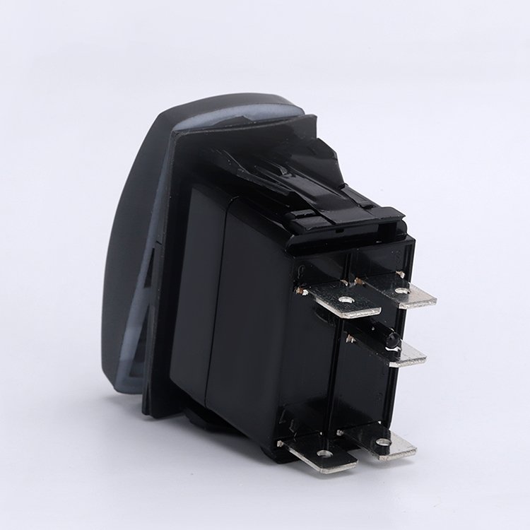 Zombie Lights Car Boat Waterproof 12v Electric ON-OFF Lasered LED Marine Switch Panel Illuminated Latching Rocker Switch