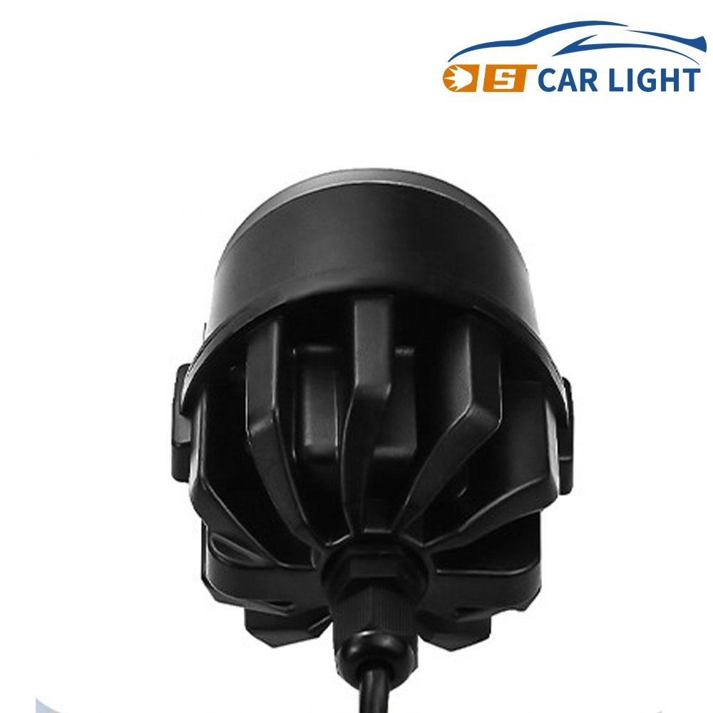 2024 Super Bright F20 80W 2 Inch 3000k 16V 3570Chips Bi Led Projector Waterproof Fog Lamp Headlight for Auto Motorcycle