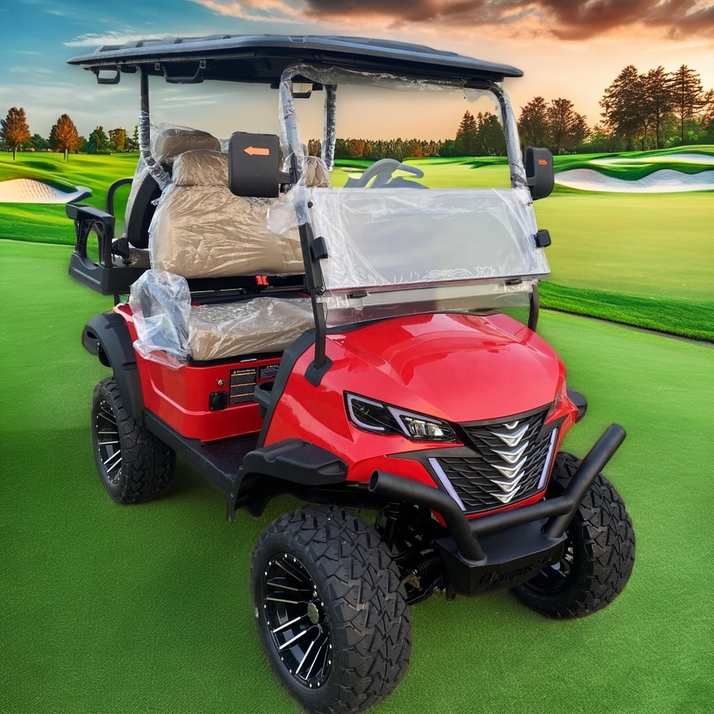 Electric Vehicle Chassis Utility Vehicle Sightseeing Bus Car Electric Buggy Road Street Legal Golf Cart 4 Seater Golf Cart