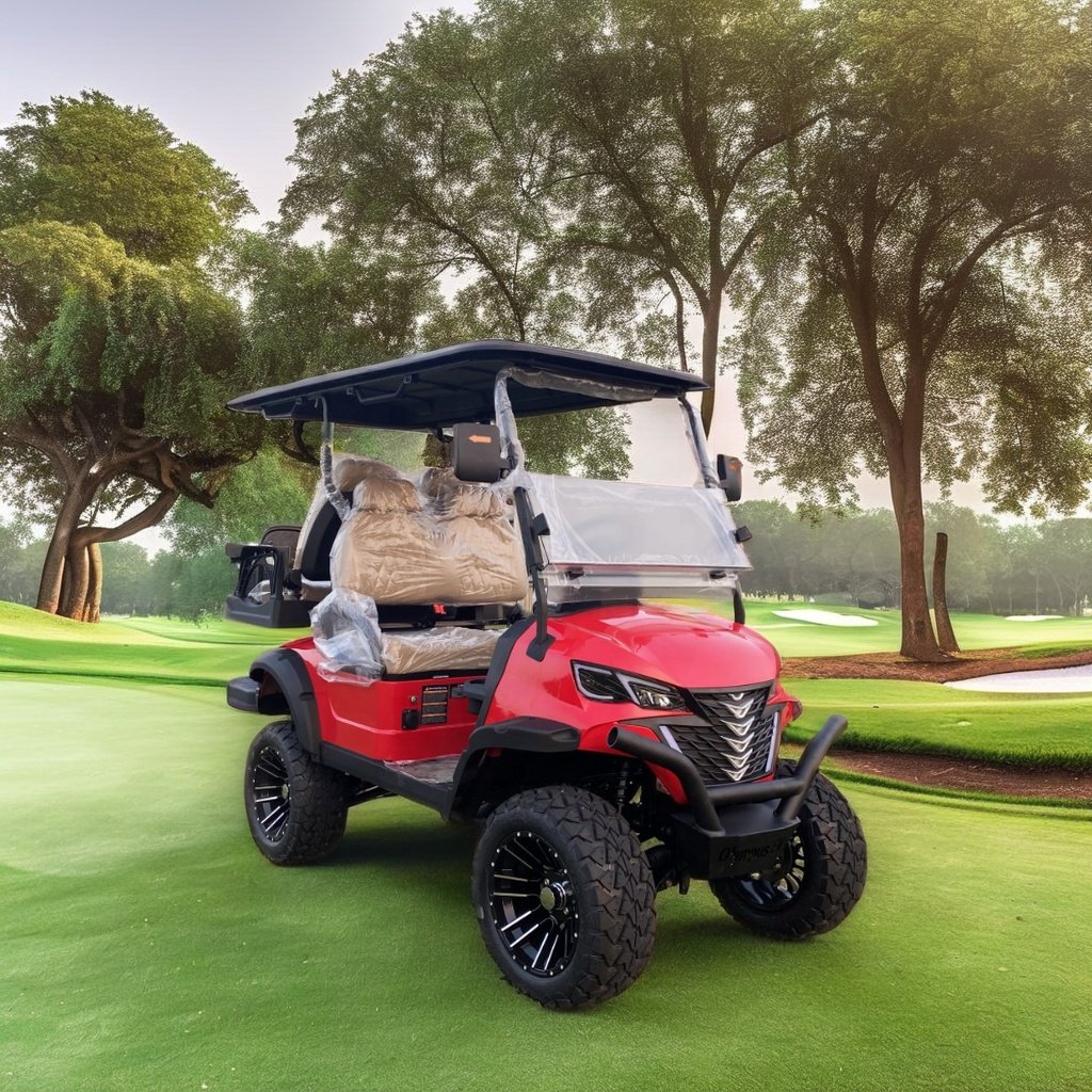 Electric Vehicle Chassis Utility Vehicle Sightseeing Bus Car Electric Buggy Road Street Legal Golf Cart 4 Seater Golf Cart
