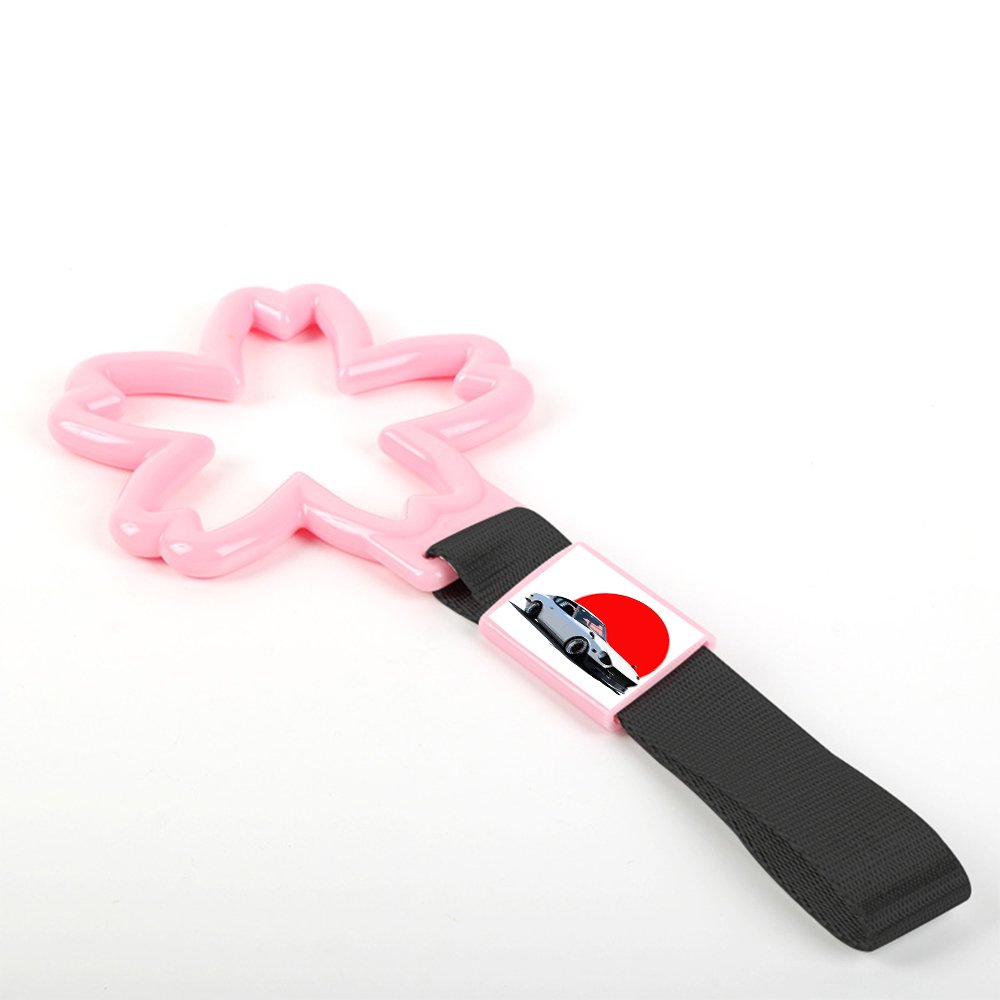 Custom Print on Buckle Button Ring Heart Train Bus Handle Hand Strap Drift Charm PVC Jdm Tsurikawa