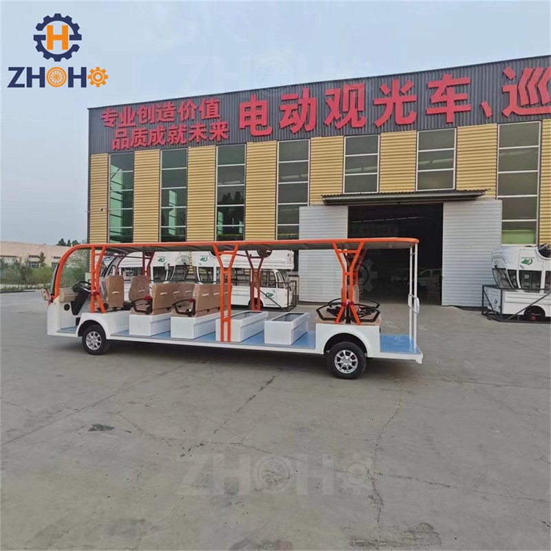 14 Seater Convertible Electric Sightseeing Bus Mini Bus School Bus