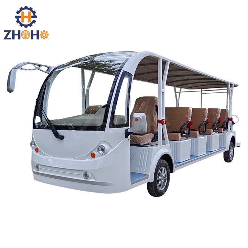 14 Seater Convertible Electric Sightseeing Bus Mini Bus School Bus