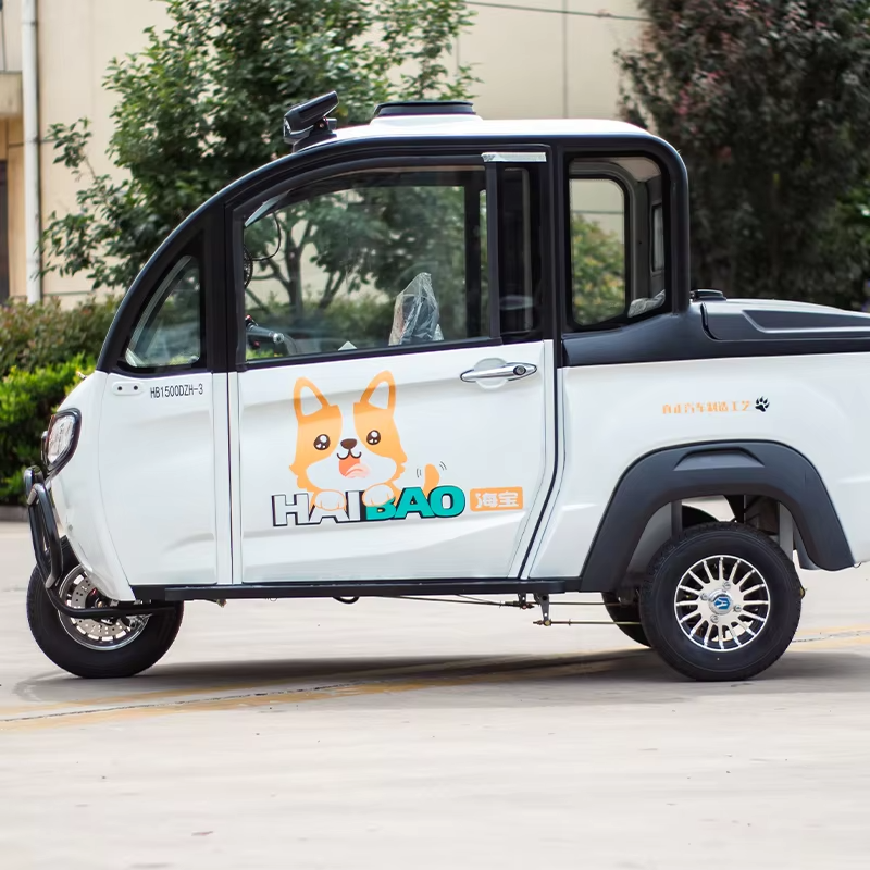 New Energy Electric 3 Wheel Cargo Pickup Truck Hot Sale Environmentally Friendly Light Vehicle