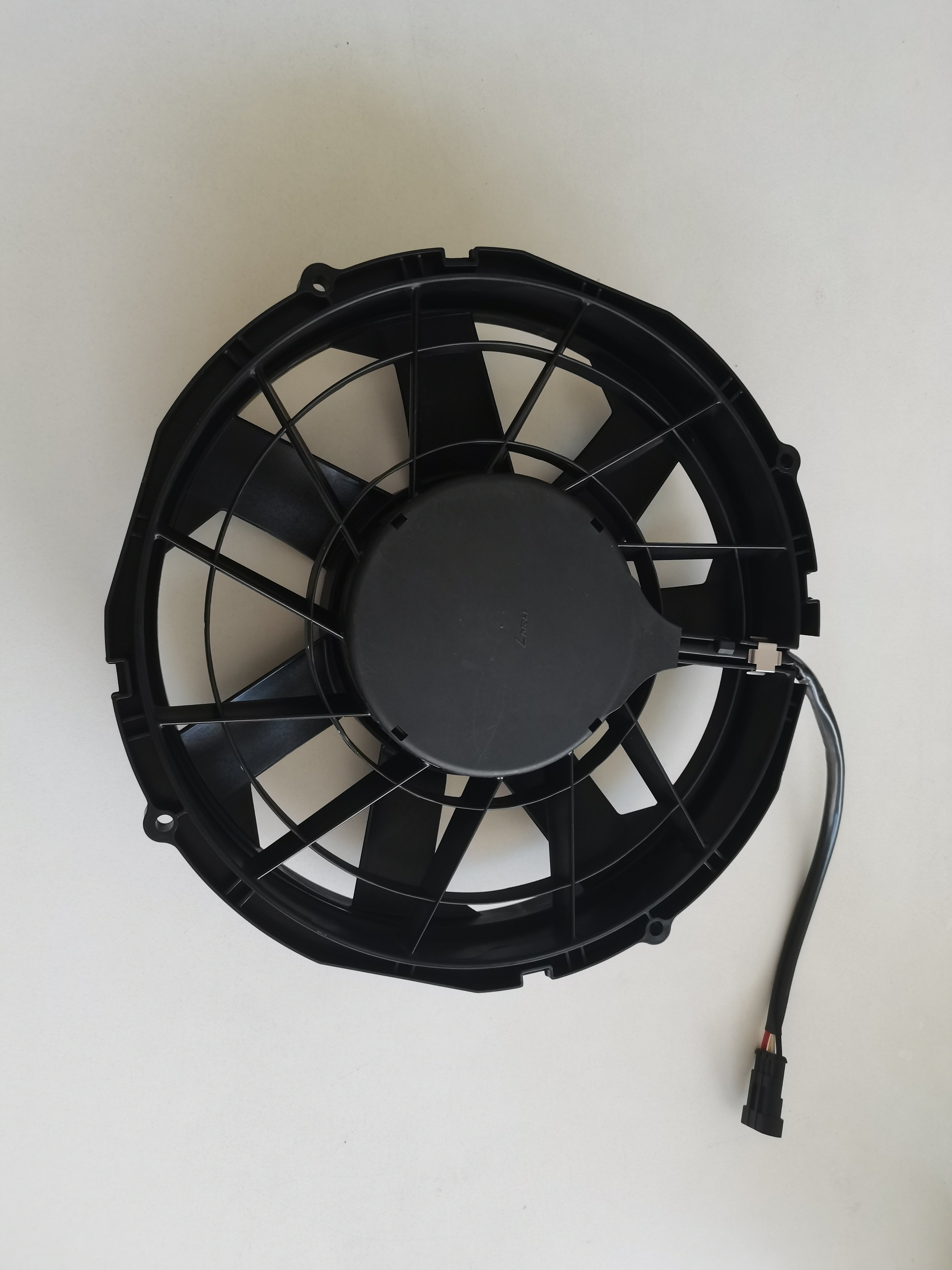 LINRUI WSLNF343-1 Brushless Condenser Fan for Truck/bus air Conditioner Cooling 12 Inch