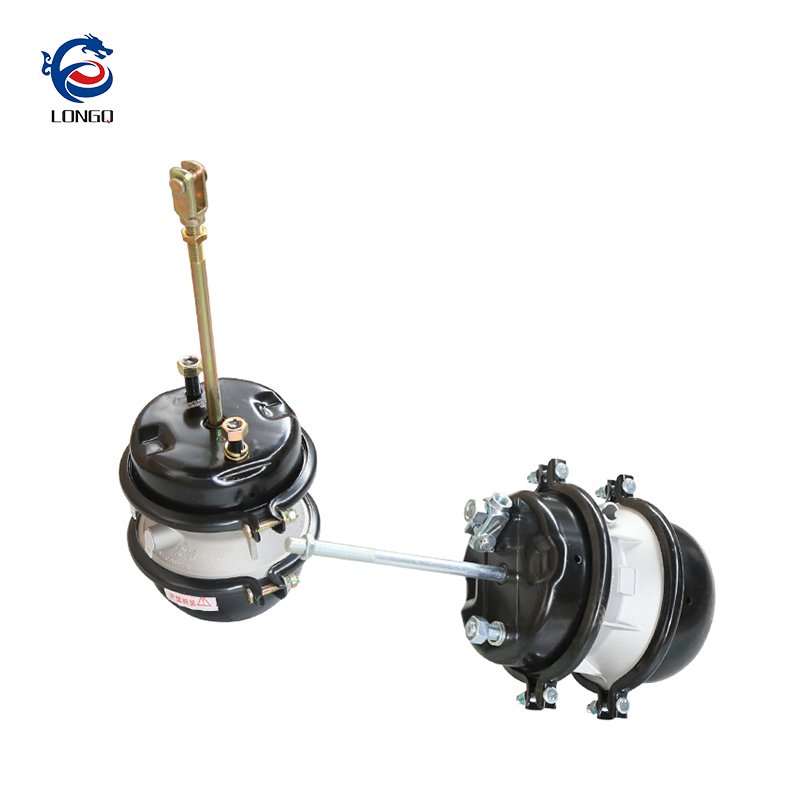 LONGQ Top Quality T20 / T24 / T30 / T2424DD / T3030DP Disc air Spring Diaphragm Truck Brake Chamber Actuator