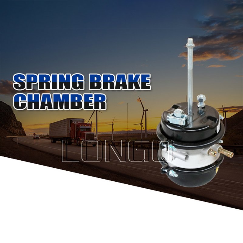 LONGQ Top Quality T20 / T24 / T30 / T2424DD / T3030DP Disc air Spring Diaphragm Truck Brake Chamber Actuator