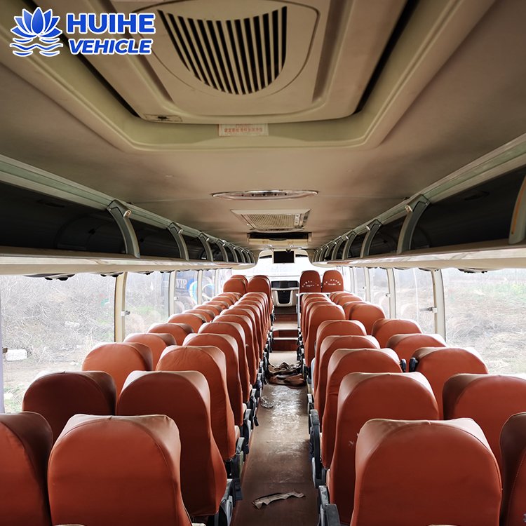 Yutong 6112D Luxury Tour Passenger Coach Bus 56 Seats Right & Left Hand Drive Turbo Engine-Diesel & Electric Fuel Used Bus Sale