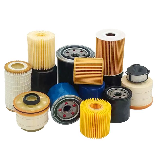 Wholesale Custom Factory Car Oil Filter New Paper Material Gasket Models 1560187703 1651082703 1560187204 1560187107 Car Parts