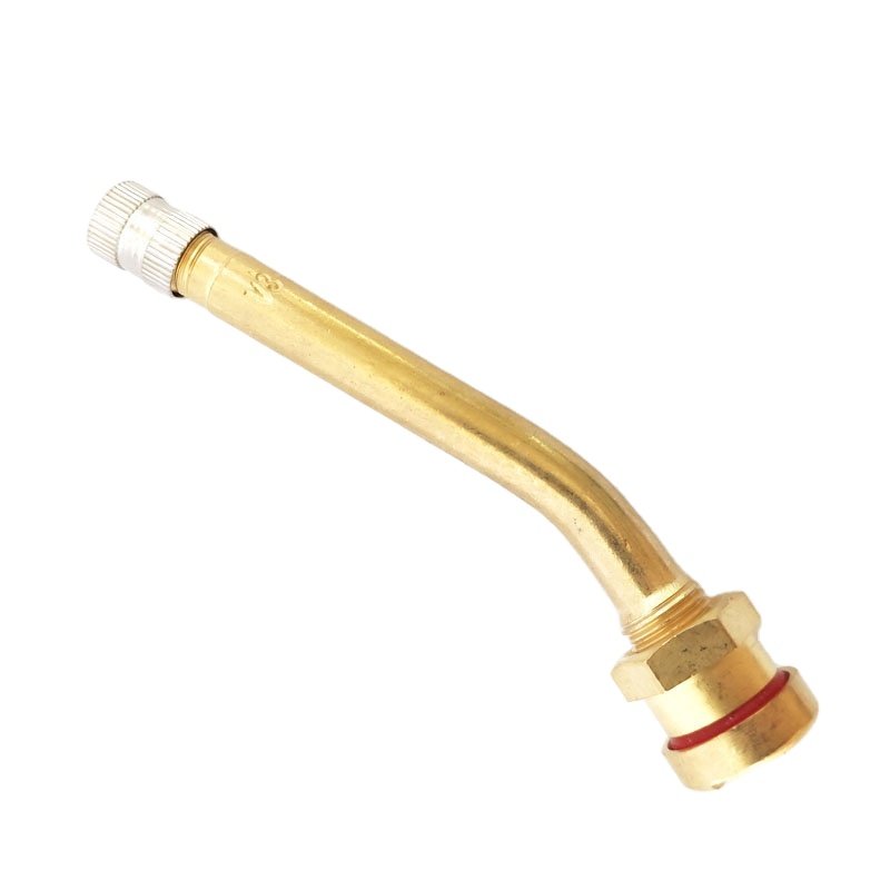 27 Degree Bend Brass Valve Stem Clamp-in Tubeless Valve Stems Bus Truck Valve V3.20.4