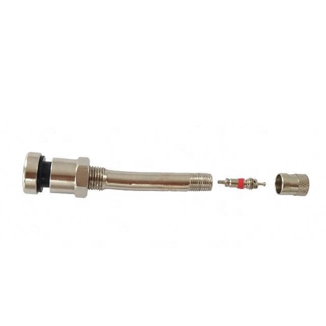 Brass Truck Angle Tire Metal Valve Stems Caps for 70MS-7 9.7mm Hole Aluminum Wheel Rim