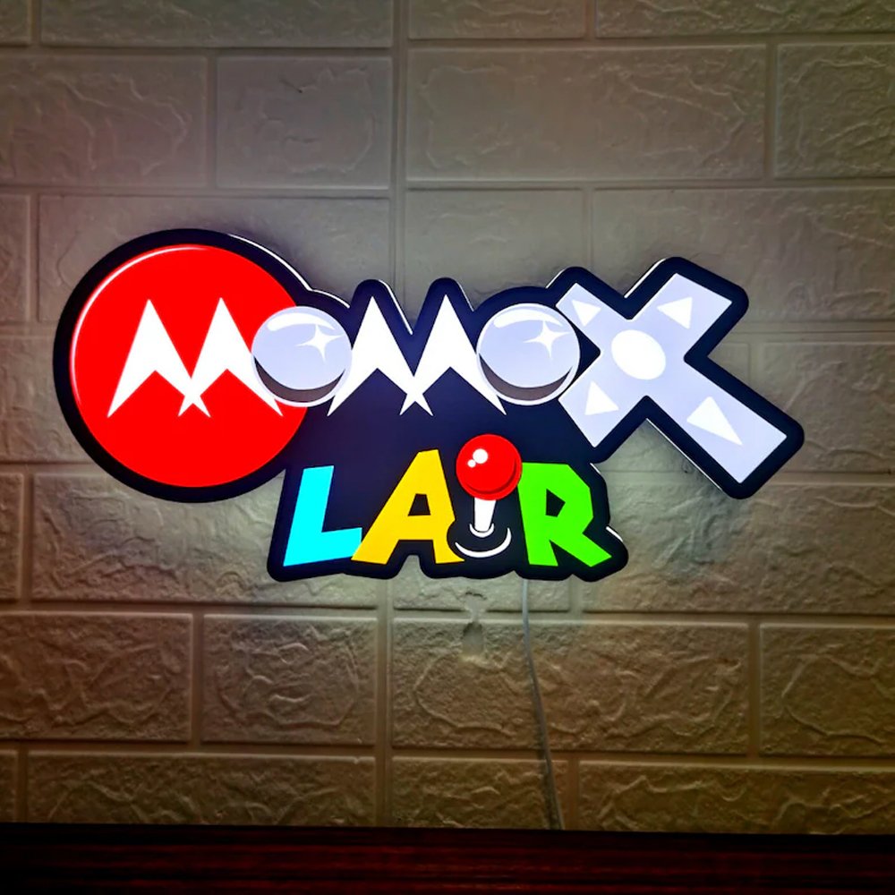 Custom Led Lighting Panel Slim Led Lighting up Box Store Business logo Design Led Lighting Design for Your Store Wall Decoration