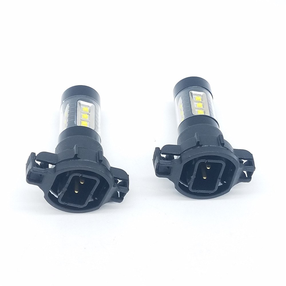 LED Lamp Bright Car LED Fog Light H16 5202 Super 2835-16SMD White Light 6000K 80W Light Bulbs