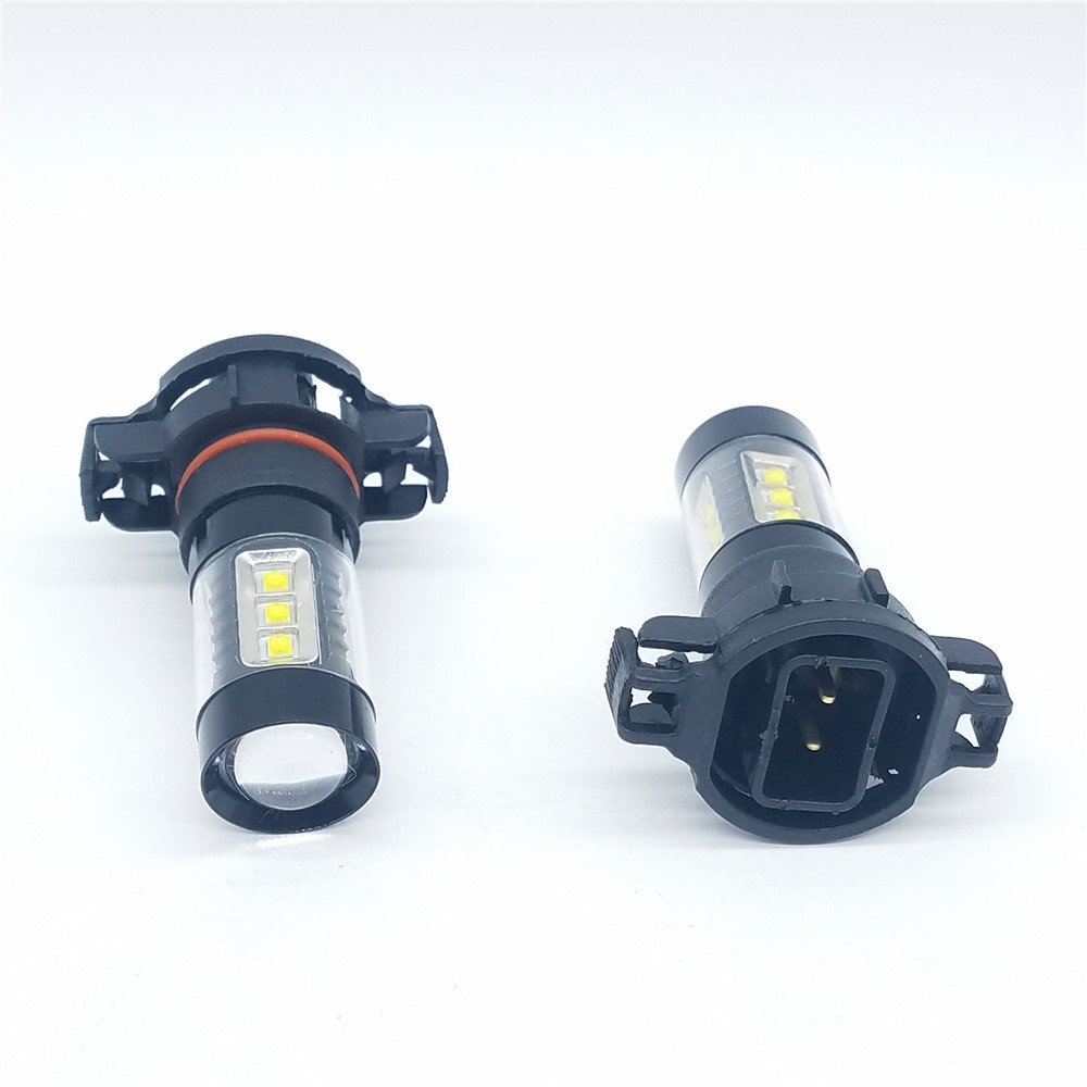 LED Lamp Bright Car LED Fog Light H16 5202 Super 2835-16SMD White Light 6000K 80W Light Bulbs