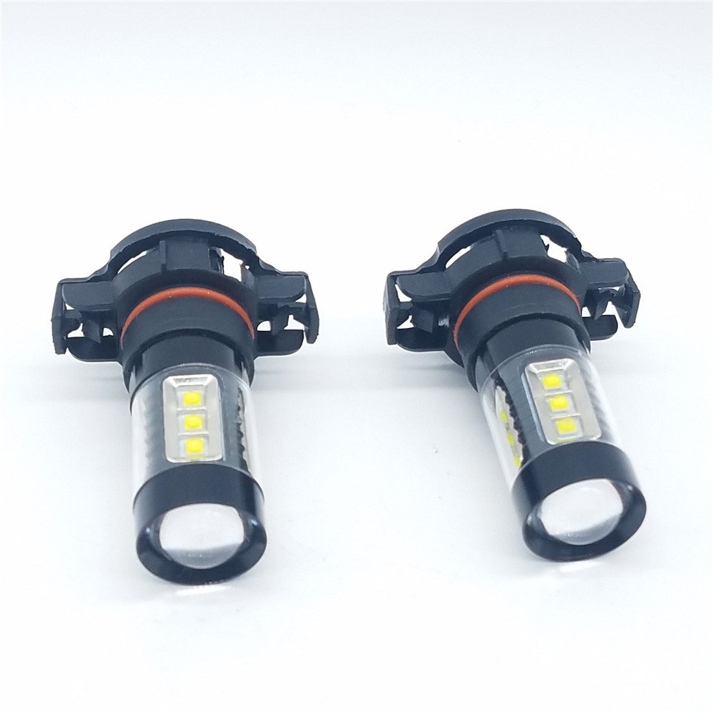 LED Lamp Bright Car LED Fog Light H16 5202 Super 2835-16SMD White Light 6000K 80W Light Bulbs