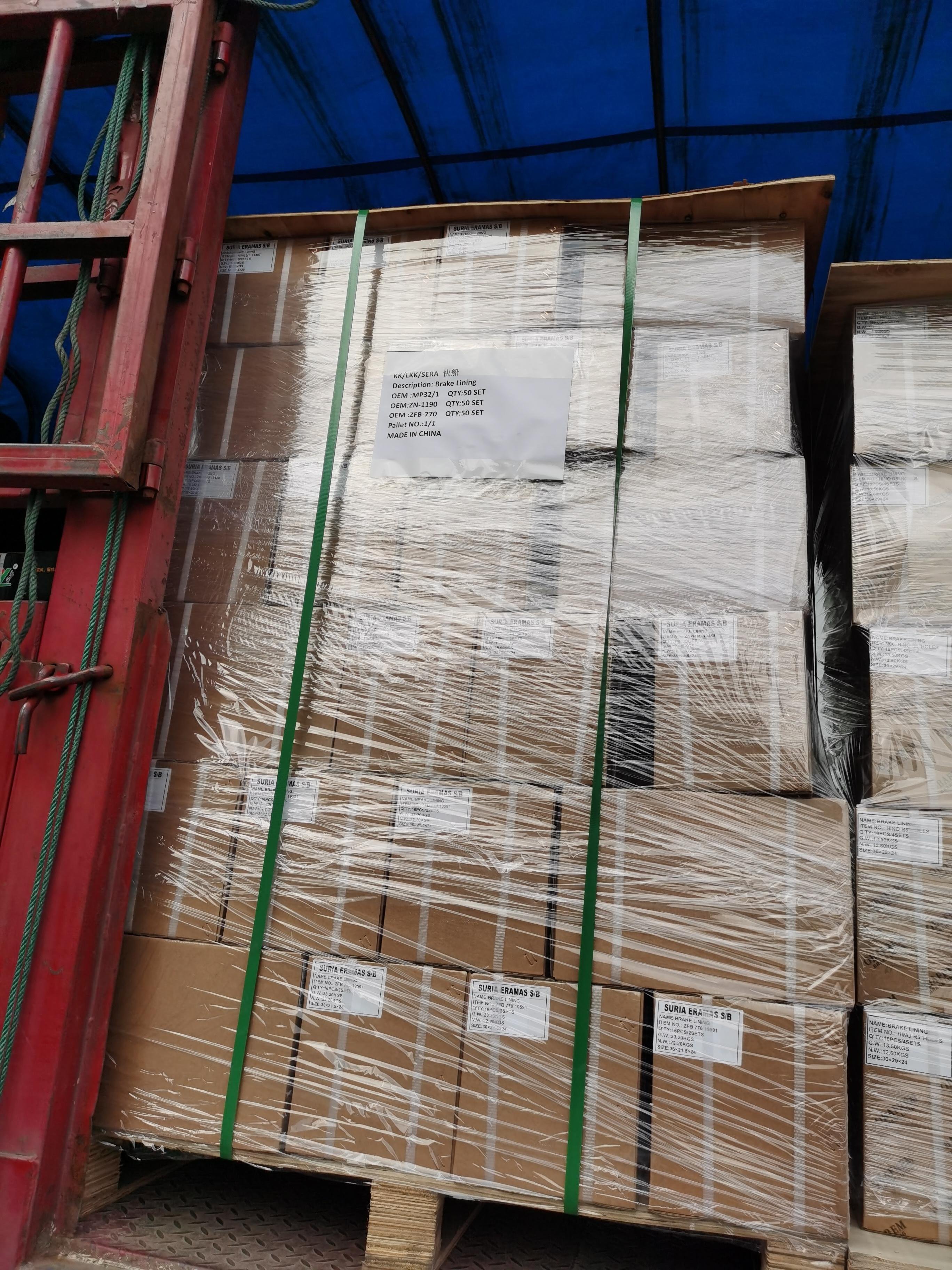 Heavy Duty Truck Semi Trailer Spare Parts Bus Brake Lining for SCANIA 19932