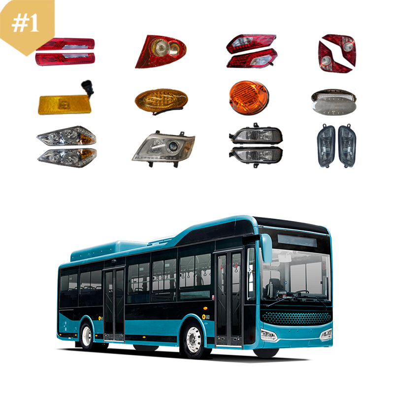 Oem Standard Zhongtong Kinglong Higer Bus Spare Parts 12V 24V Led Higer Bus Headlights