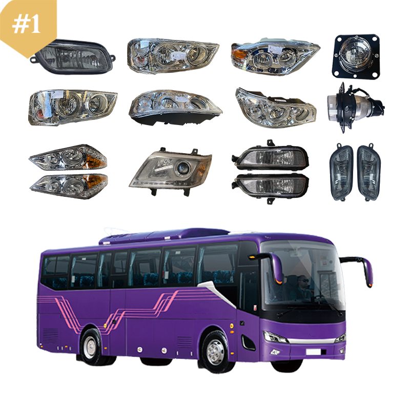 Oem Standard Zhongtong Kinglong Higer Bus Spare Parts 12V 24V Led Higer Bus Headlights