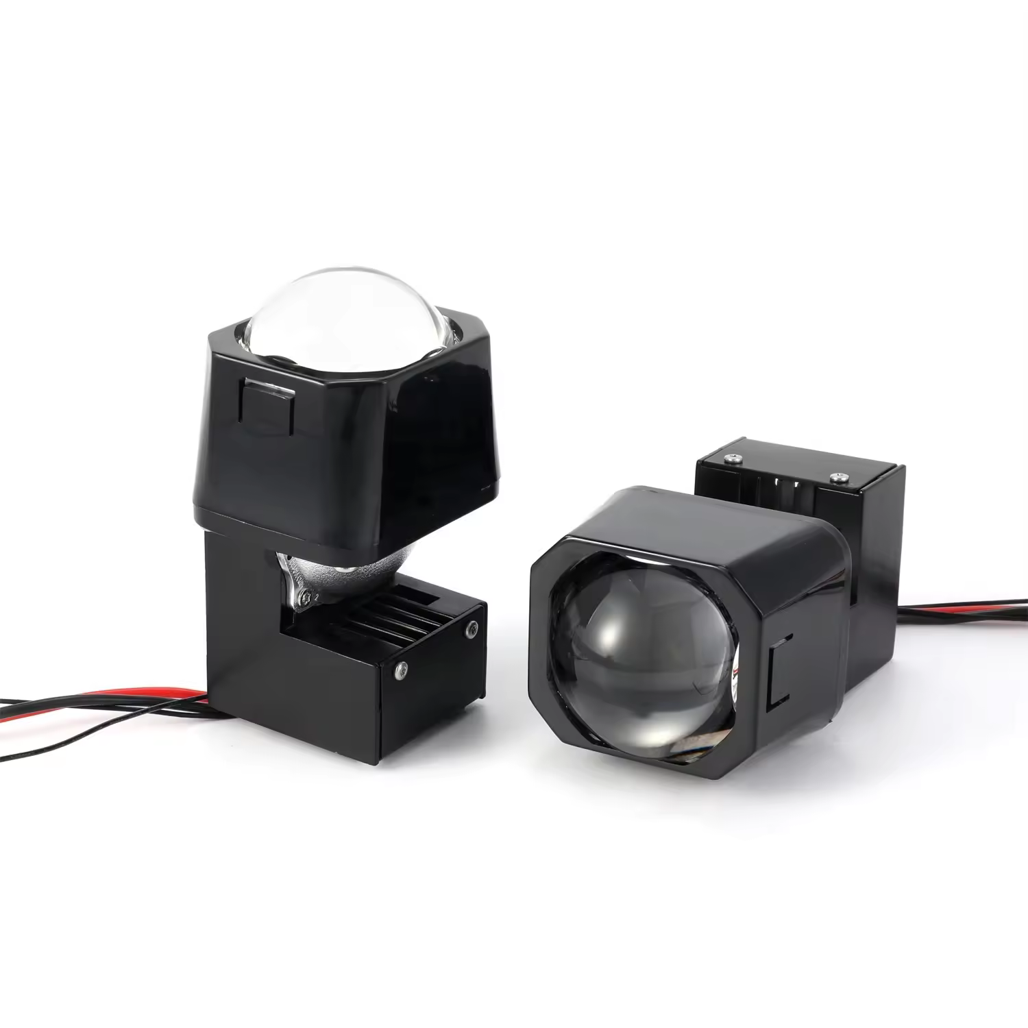 Custom Logo M2 45w Mini 1.5Inch Fast Heat Dissipation Bi LED Projector Lens Projector Headlight Bulbs