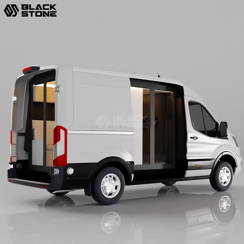Camper Pods Bus Rv 5th Wheel Campervan Conversion Tricycle Klein Interior Kit 8x8 Fifth Techo Elevable