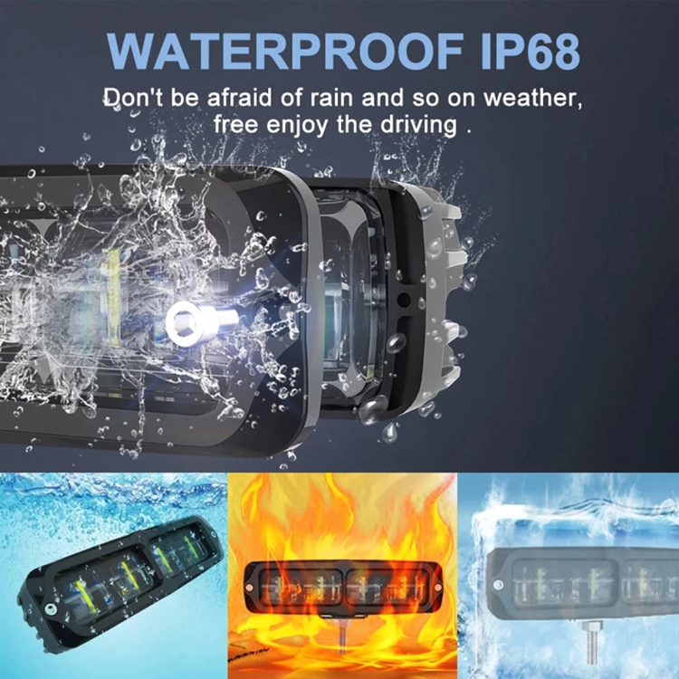 6Inch LED Car Light Bar 6D Lens Work Lamp Off Road 12V 6000K Driving Running Barra Lights for Niva Lada 4x4 Uaz ATV Motorcycle