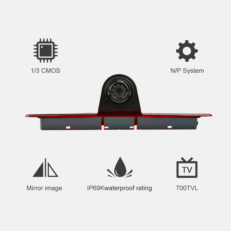 Mercedes Sprinter 314cdi 2016 and VW Crafter Third 3Rd Brake Light Rear View Backup Camera