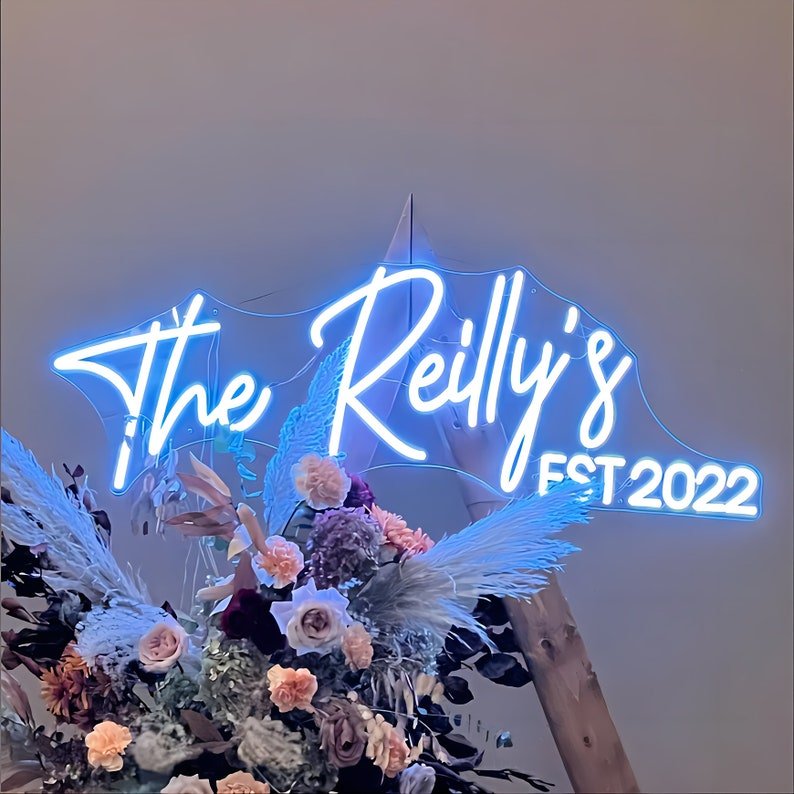 Drop Shipping 12V Personalized Bedroom Baby Bedroom Custom Wall Neon Sign Name Light Signage
