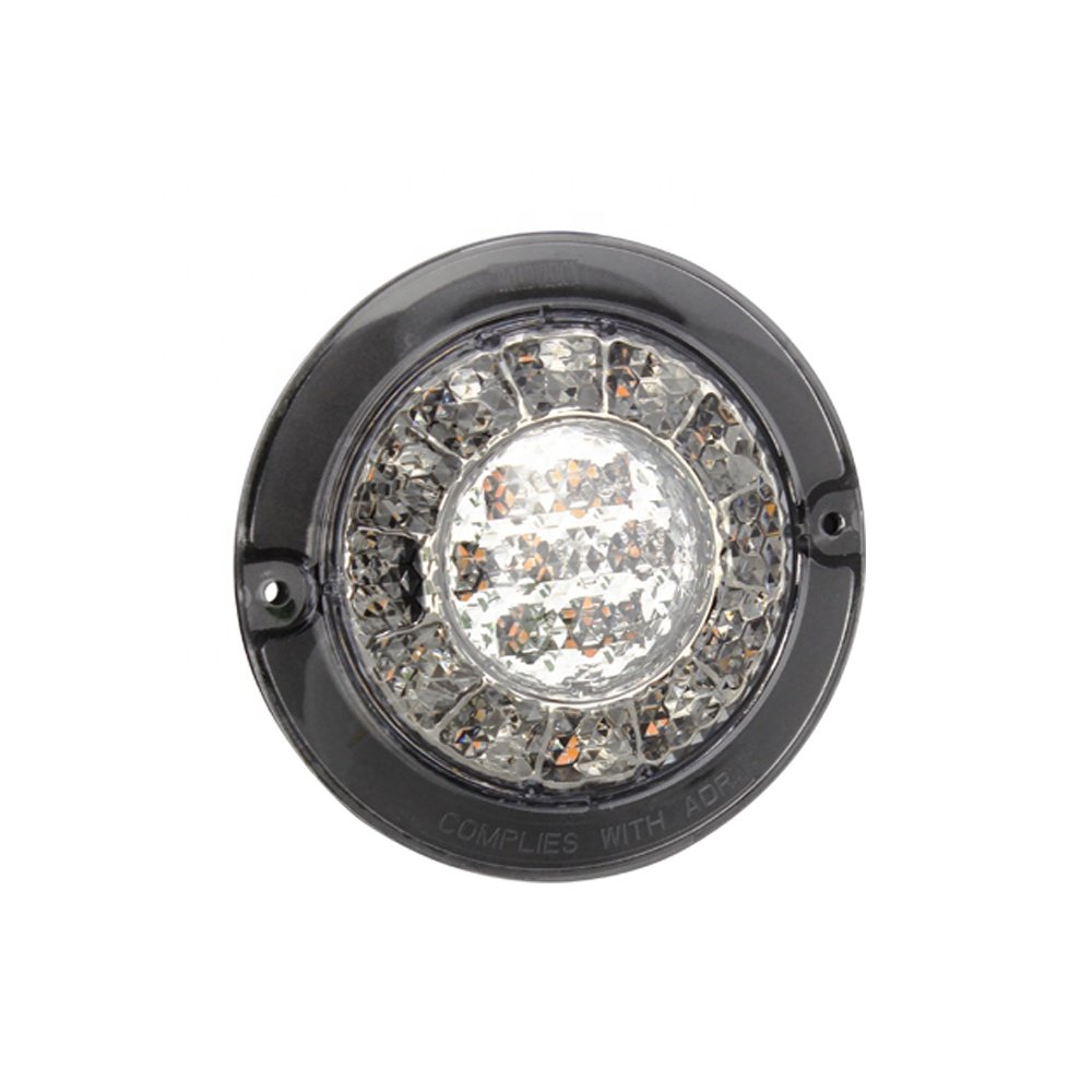 10-30V Indicator Turn Reverse Signal Lights 4 inch Round LED Truck Lights LED Trailer Tail Lights with ADR