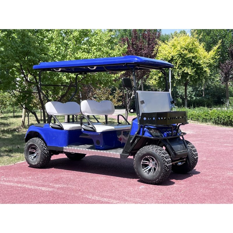 Direct Sales From Manufacturer New Energy All-Terrain Four-Wheel Electric Golf Cart Sightseeing High Performance Electric Cart