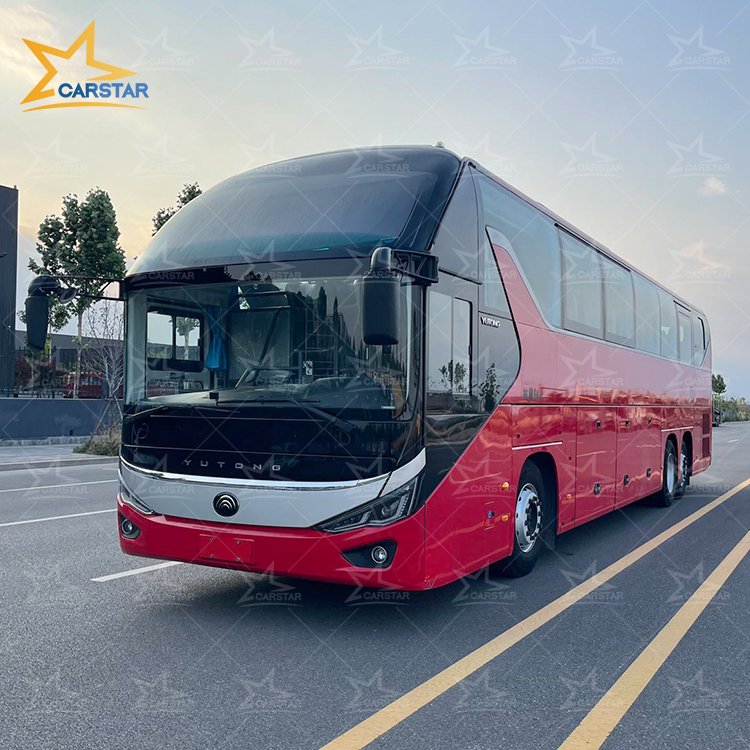 Used 50 Seats Coach Buses Price Luxury Coach City Bus Used Yu Tong Bus Gray