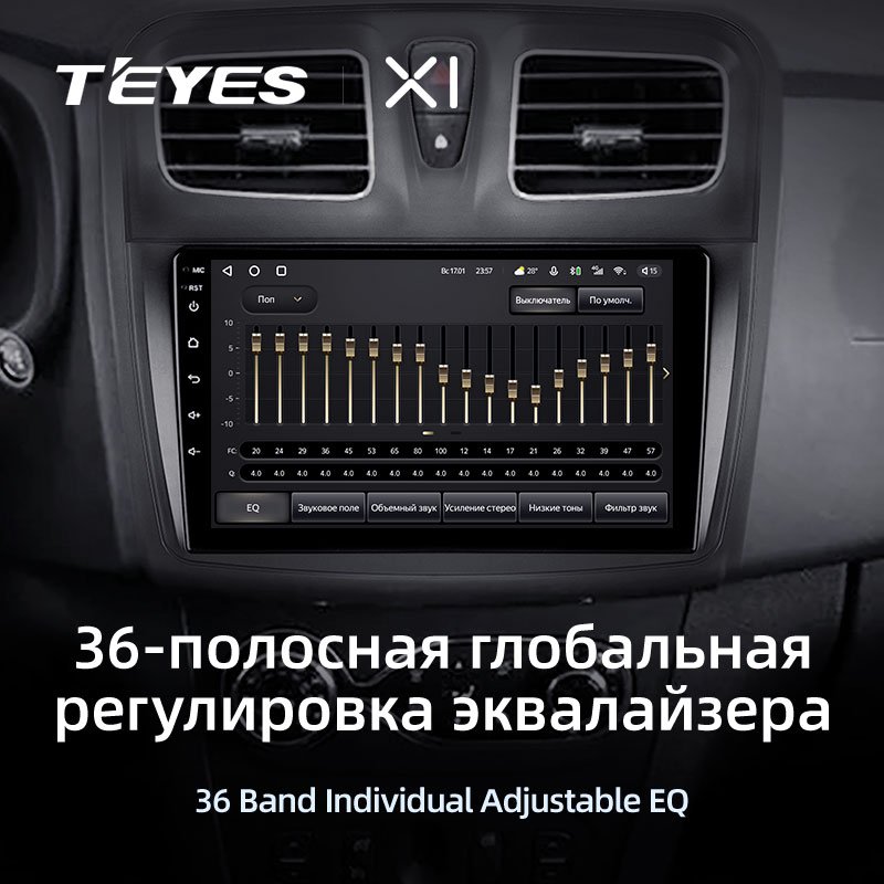 TEYES X1 for Renault Logan 2 2012 - 2022 Sandero 2 2013 - 2022 Car Radio Navigation Stereo GPS No 2din 2 Din