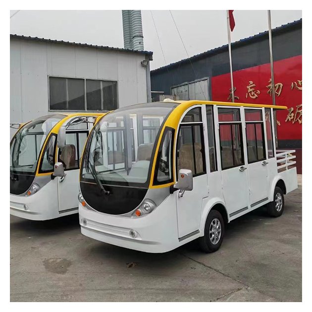 14 Seats Four Wheeled Electric Camper Vehicle Good Price Amphibious Sightseeing Bus with CE Approved From China
