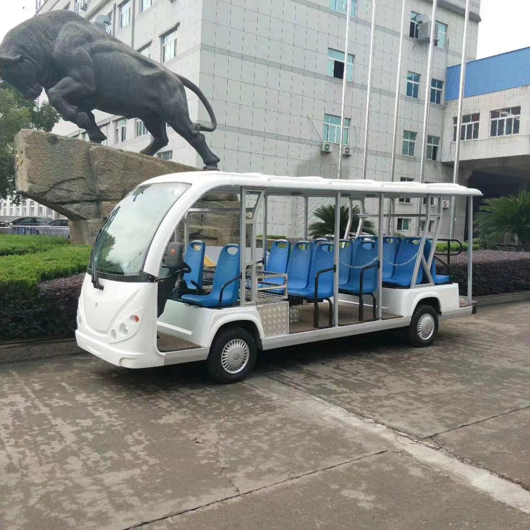 14 Seats Four Wheeled Electric Camper Vehicle Good Price Amphibious Sightseeing Bus with CE Approved From China
