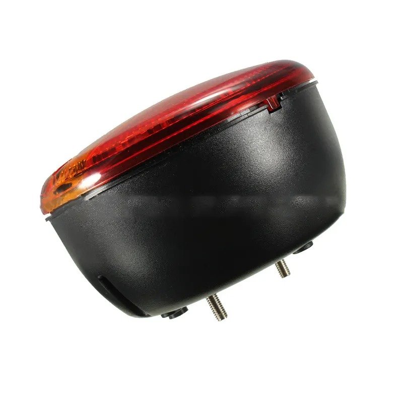 Led Rear Brake Light 5.5 Inch Hamburger LED Forklift Bus Rear Braking Lamp Truck Trailer Lorry Stop Turn Tail Light