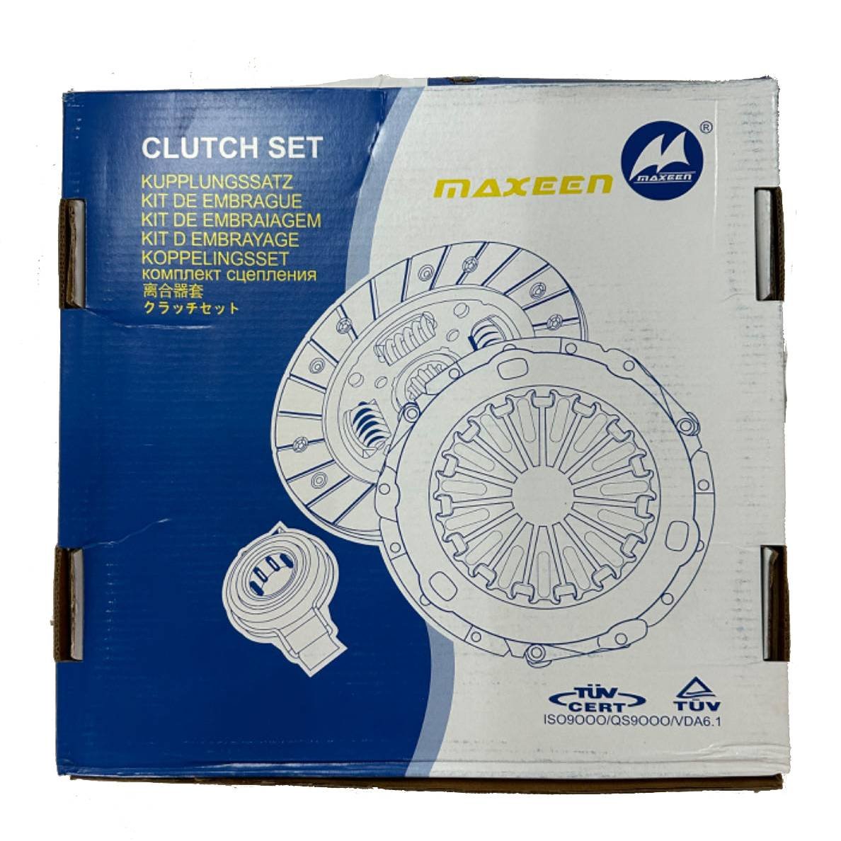 Maxeen Clutch Cover Assembly MCBZ-068 Size 240mm Suitable for MERCEDES-BENZ SPRINTER with Ref. No. MC3000 970 009