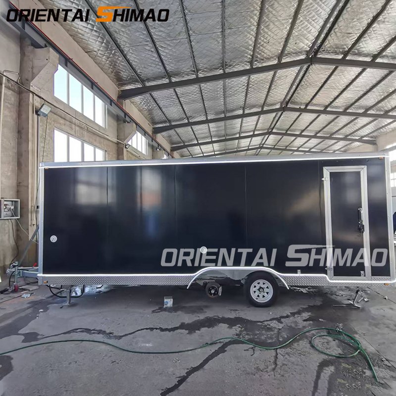 Oriental Shimao Luxury Restaurant Cart Deep Fryer Hotdog Mobile Shop Truck Bakery Foodtruck Trailer with Toilet