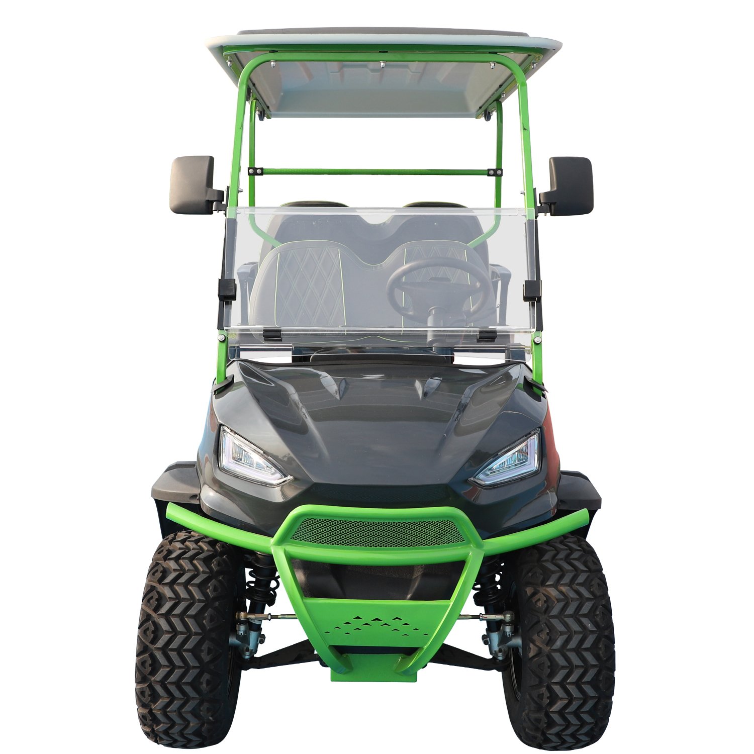 Brand New Design Factory 2+2 Seat Sightseeing Bus Club Cart Electric Golf Buggy Hunting Car with CE DOT